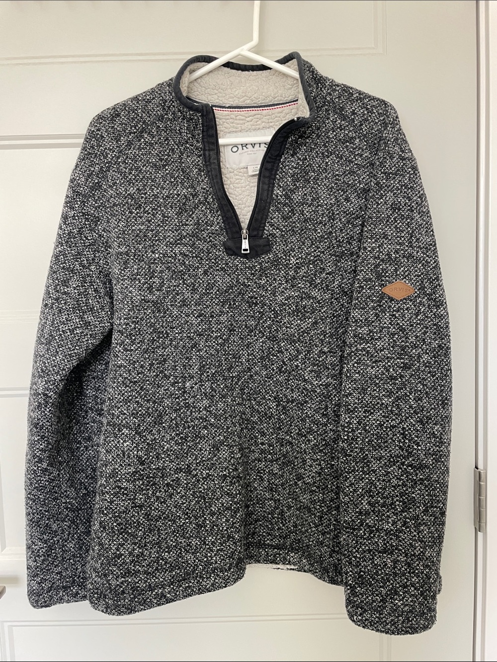 Orvis Men's Fleece-Lined 1/4-Zip Pullover
